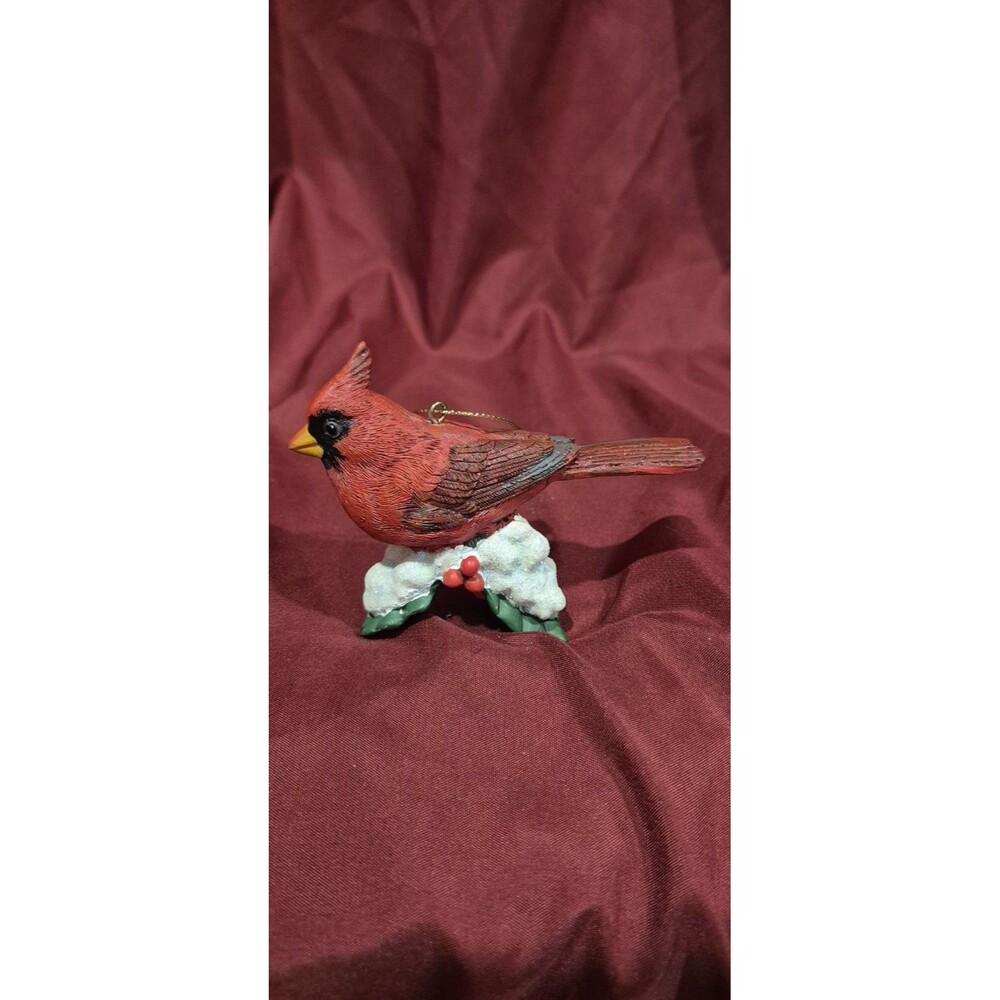 NWT Danbury Mint The Songbird Christmas Ornaments Cardinal
